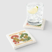 Master of Winds-Tamer of Dragons Mahjong Coasters Stenen Onderzetter (Zijkant)