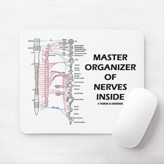 Master Organizer of Nerves Inside (autonome) Muismat (Met muis)