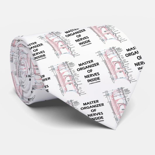 Master Organizer of Nerves Inside (autonome) Stropdas (Opgerold)