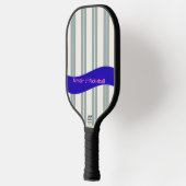Master Pickleball Paddle – Blauwe Golf Streep (Links)