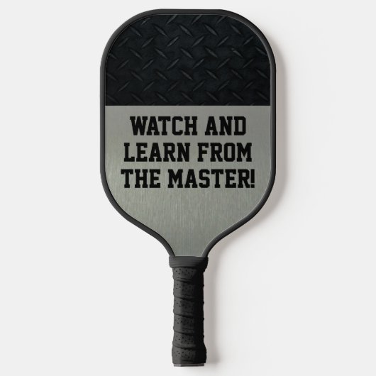 Master Pickleball Player Funny Cool Paddle (Voorkant)