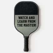Master Pickleball Player Funny Cool Paddle (Achterkant)