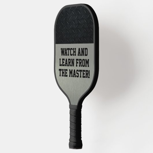 Master Pickleball Player Funny Cool Pickleball Paddle (Links)