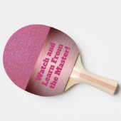 Master Ping Pong Player Ping-Pong Paddle Tafeltennisbatje (Zijkant)