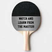 Master Ping Pong Player Tafeltennisbatje (Voorkant)