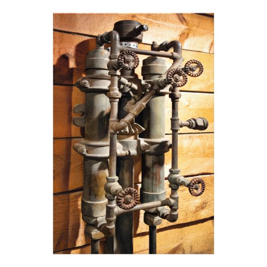 Master Pipefitting Foto Afdruk (Voorkant)