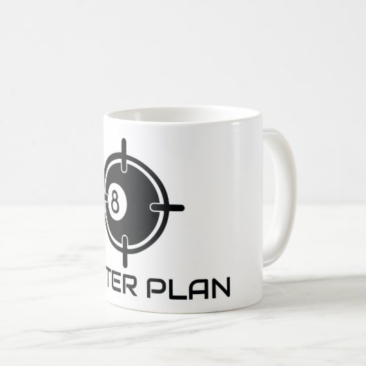 Master Plan Coffee Cup Koffiemok (Voorkant rechts)