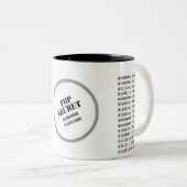 Master Programmer AH2009 Tweekleurige Koffiemok (Voorkant rechts)