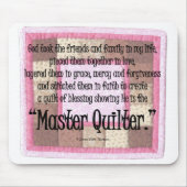 Master quilter muismat (Voorkant)