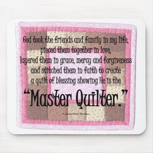 Master quilter muismat (Voorkant)