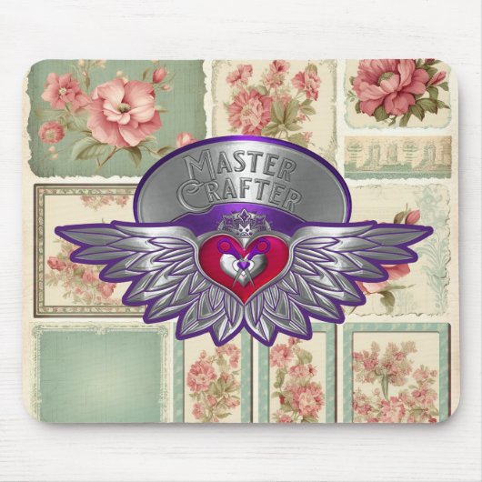 Master Scrapbook Badge Muismat (Voorkant)