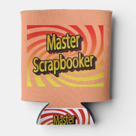 "Master Scrapbooker" Blikjeskoeler (Voorkant)