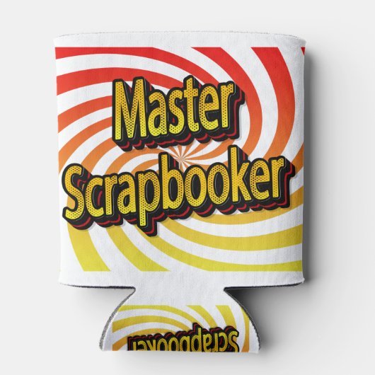 "Master Scrapbooker" Blikjeskoeler (Achterkant)