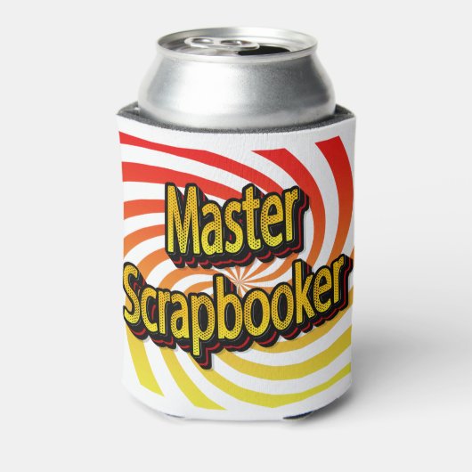 "Master Scrapbooker" Blikjeskoeler (Blikje Achterkant)