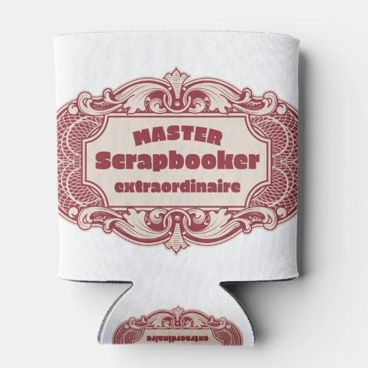 Master Scrapbooker Extraordinaire Blikjeskoeler (Achterkant)