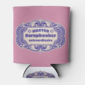 "Master Scrapbooker Extraordinaire" Blikjeskoeler (Voorkant)