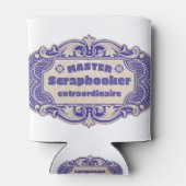 "Master Scrapbooker Extraordinaire" Blikjeskoeler (Achterkant)