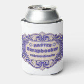 "Master Scrapbooker Extraordinaire" Blikjeskoeler (Blikje Achterkant)