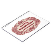 Master Scrapbooker Extraordinaire Notitieboek (Linkerzijde)