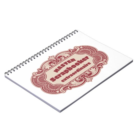 Master Scrapbooker Extraordinaire Notitieboek (Linkerzijde)