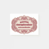 Master Scrapbooker Extraordinaire Post-it® Notes (Voorkant)