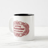 Master Scrapbooker Extraordinaire Tweekleurige Koffiemok (Voorkant links)