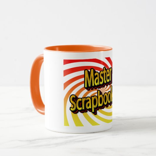 “Master Scrapbooker” Mok (Voorkant links)