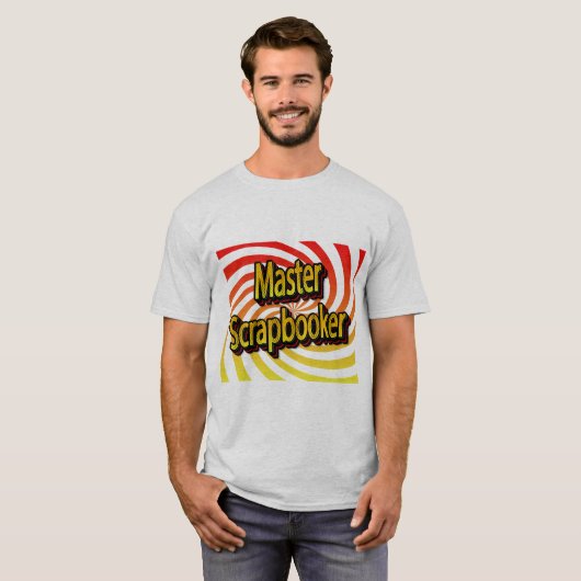 "Master Scrapbooker" T-shirt (Voorkant volledig)