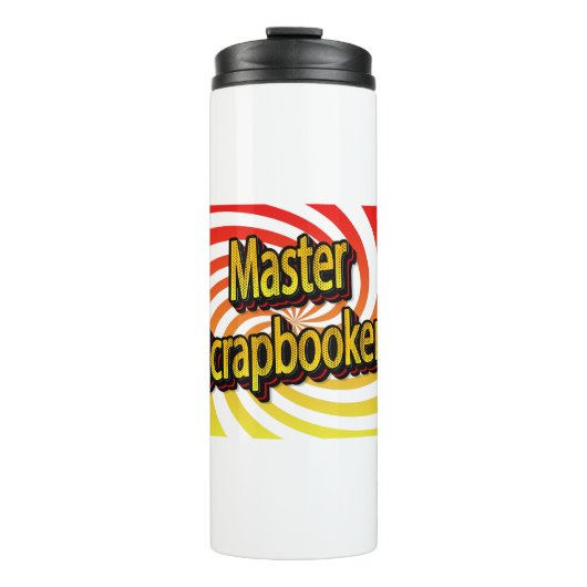 "Master Scrapbooker" Thermosbeker (Voorkant)