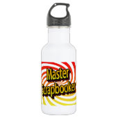 "Master Scrapbooker" Waterfles (Voorkant)