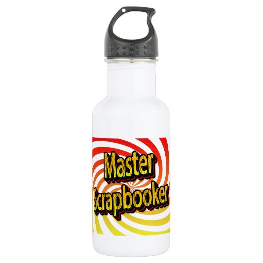 "Master Scrapbooker" Waterfles (Voorkant)