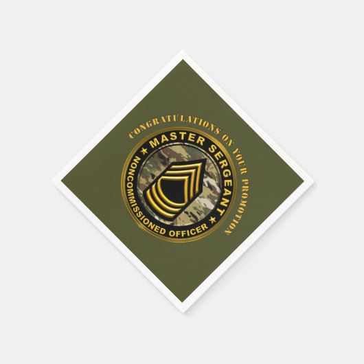 Master Sergeant Promotie MSG Servet (Hoek)