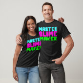 Master Slime Maker Funny Tee Shirt Draag op Slim (Unisex)