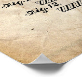 Master Sound Record Patent Poster (Hoek)