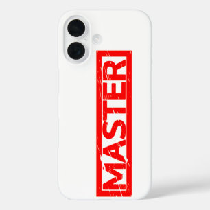 Master Stamp iPhone 16 Hoesje