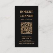 Master Tailor Classic & Retro Suits Boutique Visitekaartje (Achterkant)