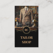 Master Tailor Classic & Retro Suits Boutique Visitekaartje (Voorkant)