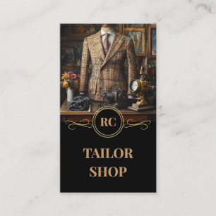 Master Tailor Classic & Retro Suits Boutique Visitekaartje
