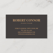 Master Tailor Classic & Retro Suits Boutique Visitekaartje (Achterkant)