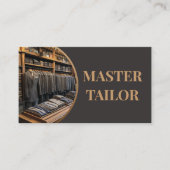 Master Tailor Classic & Retro Suits Boutique Visitekaartje (Voorkant)