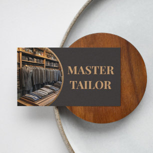Master Tailor Classic & Retro Suits Boutique Visitekaartje