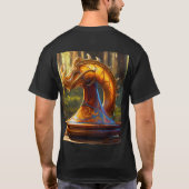 Master the Game: T-shirts met strategisch schaakst (Achterkant)