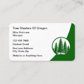 Master Tree Services-Visitekaartje Visitekaartje (Voorkant)