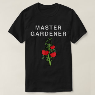 Master Tuinier Tomaat Plant Ontwerp T-shirt