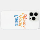 Master uw spel Case-Mate iPhone case (Achterkant (horizontaal))