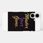 Master uw spel Case-Mate iPhone case (Achterkant (horizontaal))