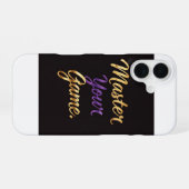 Master uw spel iPhone 16 hoesje (Achterkant horizontaal)