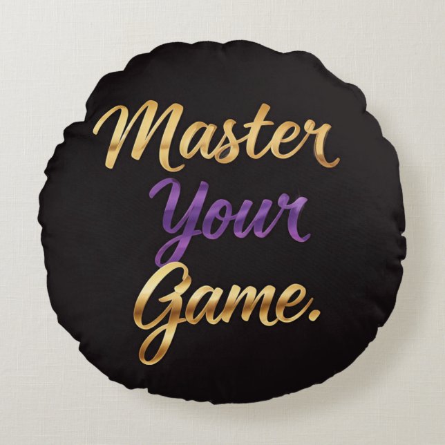 Master uw spel rond kussen (Voorkant)