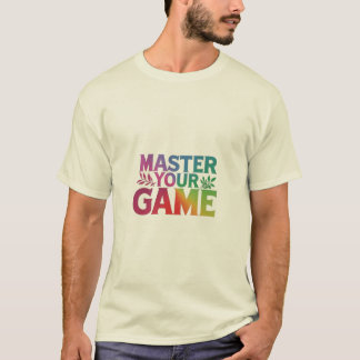 Master uw spel t-shirt