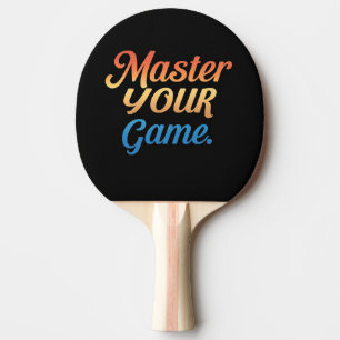 Master uw spel tafeltennisbatje